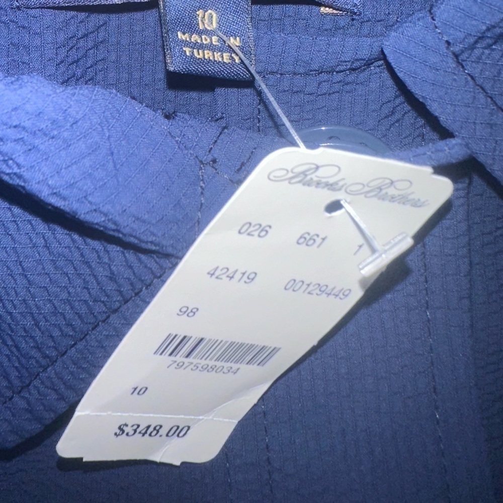 Navy Blue Brooks Brothers Jacket - Picture 3 of 4